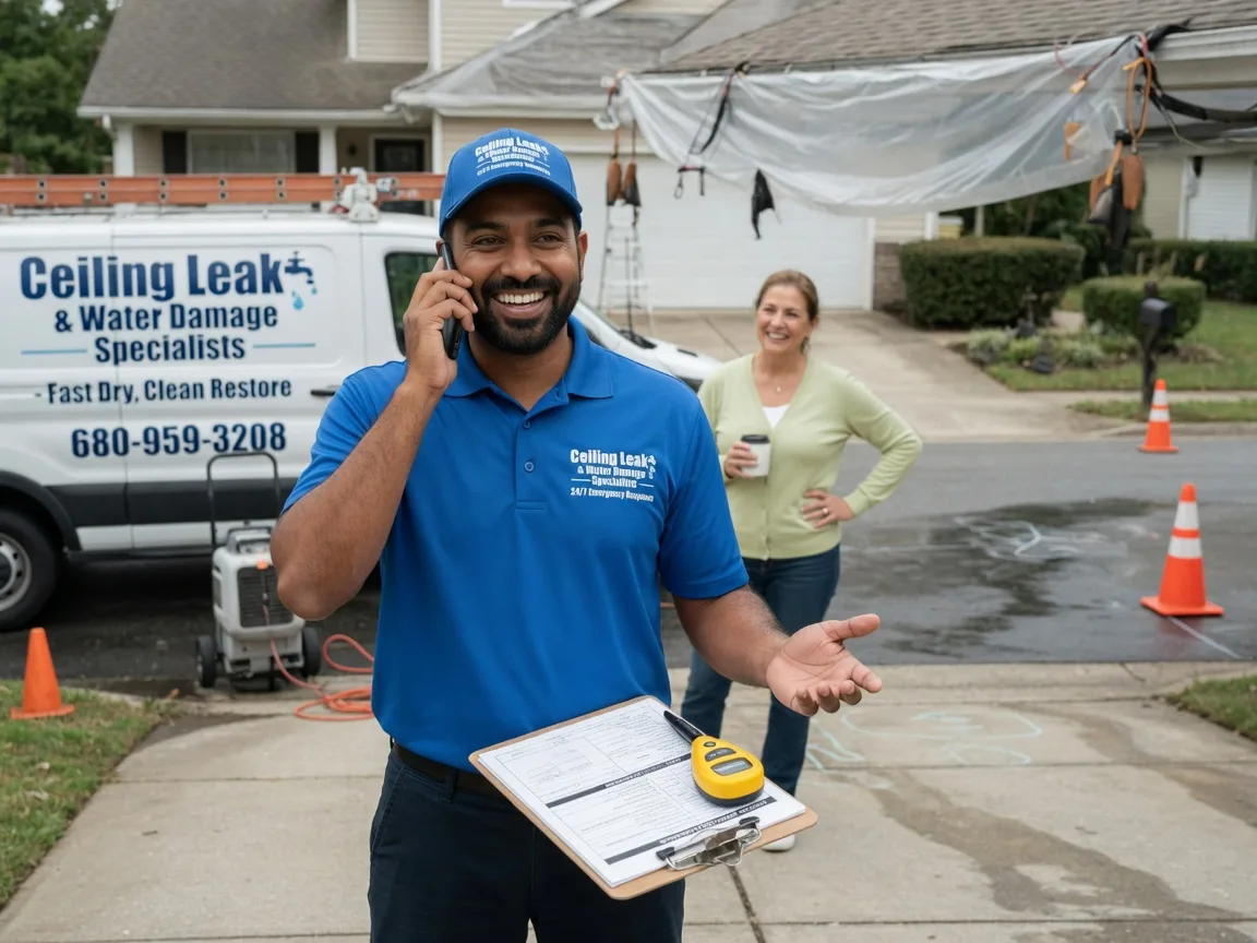 Ceiling Leak Cleanup Millbrook, IL FAQs